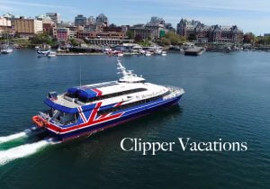clipper vacations in the inner harbour of victoria bc