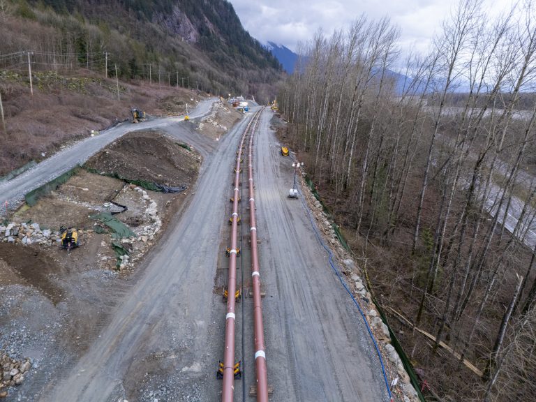 gas pipeline right of way